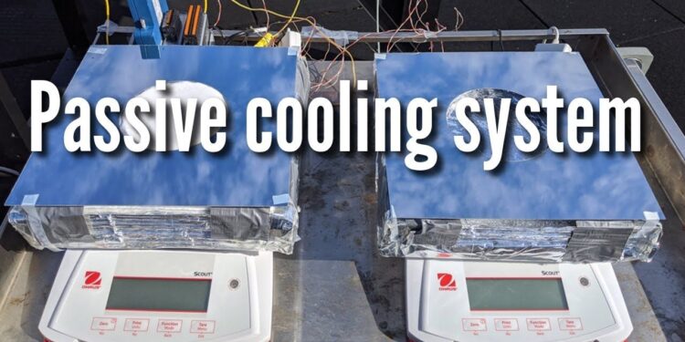 Passive Cooling Materials Save Energy
