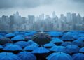 AI Umbrella Follows You